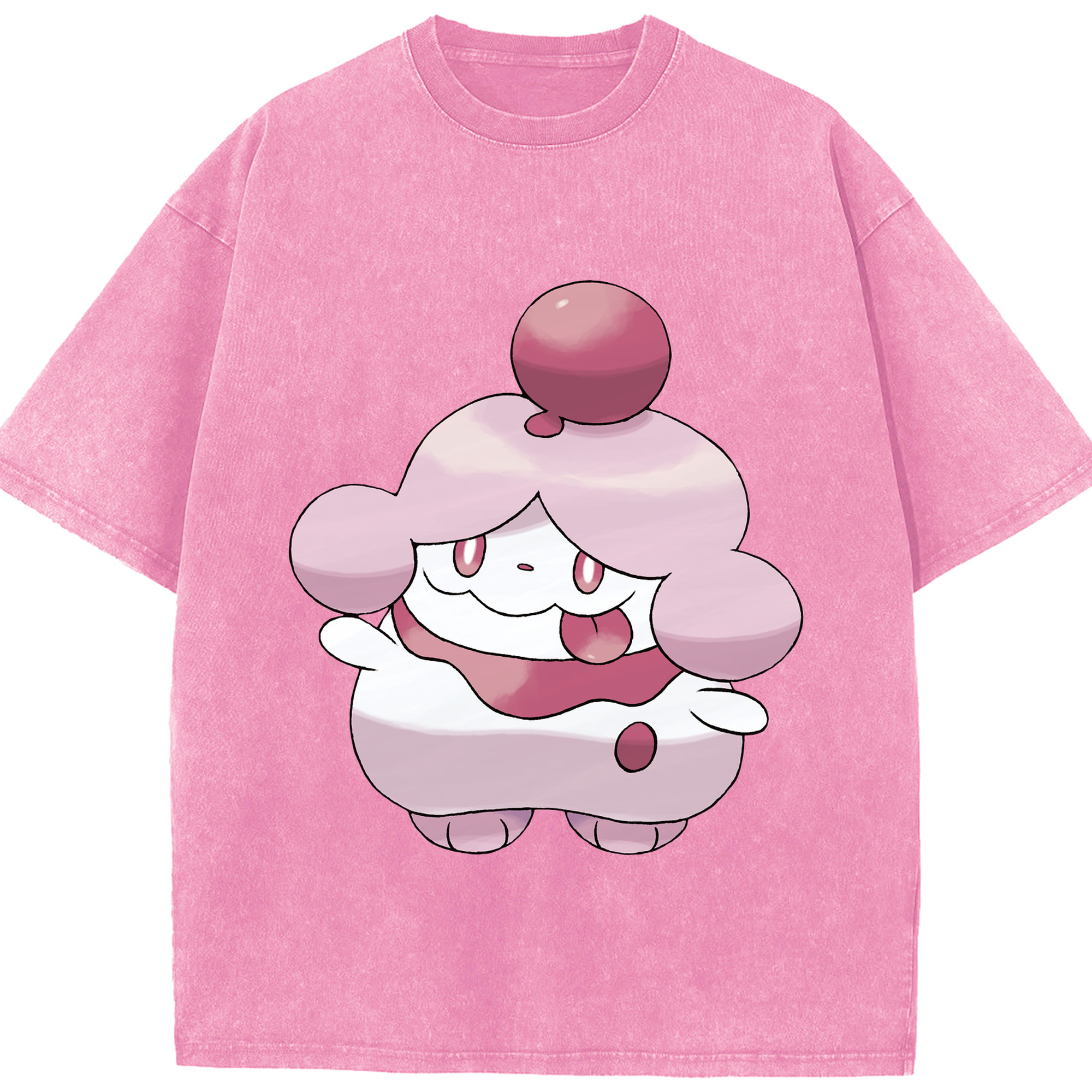 （画像用） ポケットモンスター Pokémon 綿100% ヴィンテージ風 半袖Tシャツ（フロントプリント）